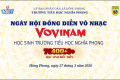 NHỊP BƯỚC TUỔI THƠ HÒA CÙNG VÕ NHẠC VOVINAM TẠI TRƯỜNG TIỂU HỌC NGHĨA PHONG