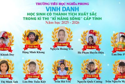 🌟 VINH DANH HỌC SINH XUẤT SẮC – TỎA SÁNG TÀI NĂNG, RÈN LUYỆN KỸ NĂNG SỐNG 🌟